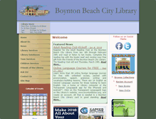 Tablet Screenshot of boyntonlibrary.org